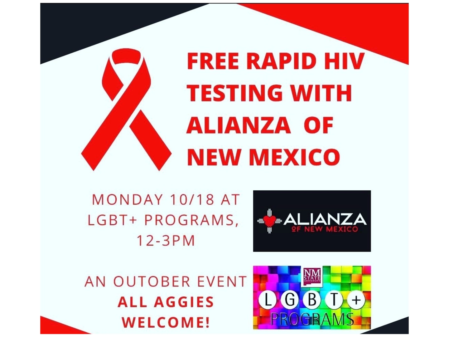 OUTober 2021: Rapid HIV Testing with Alianza of New Mexico