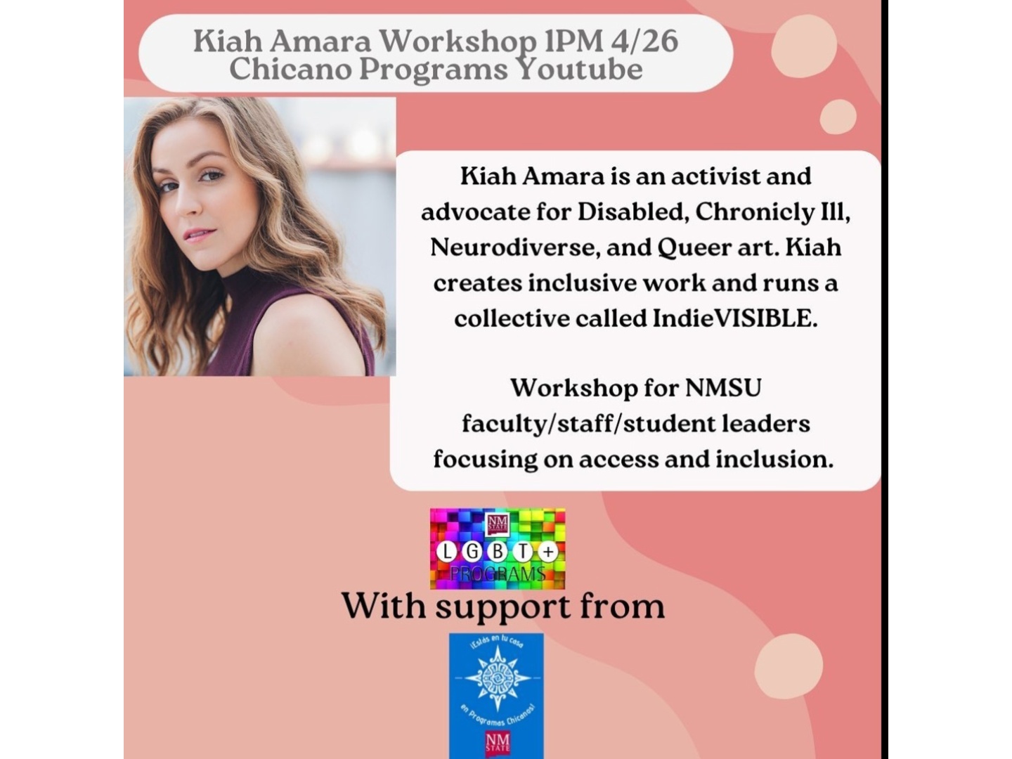 Kiah Amara Workshop