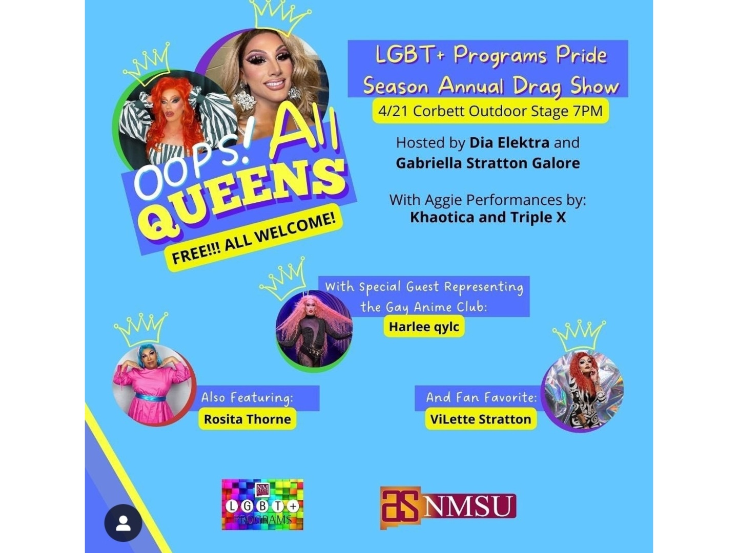 Oops, All Queens Drag Show