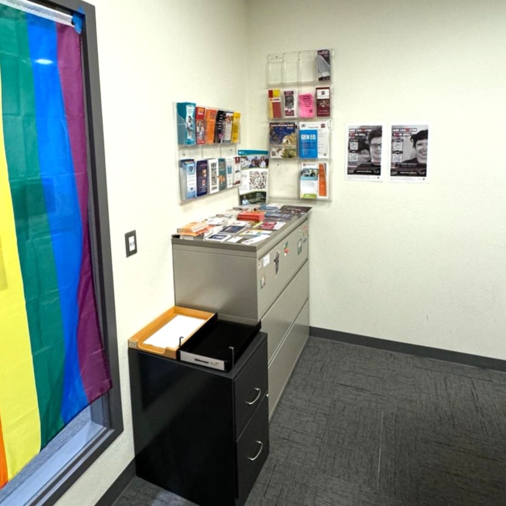 Front Desk Area of LGBT+ Programs