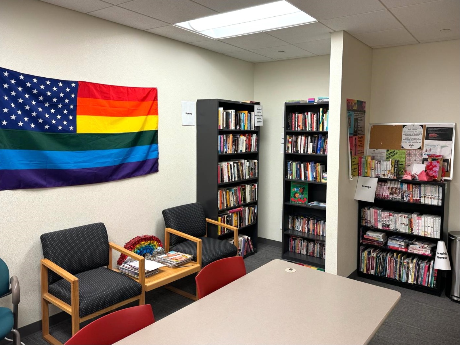 Lounge Area of LGBT+ Programs